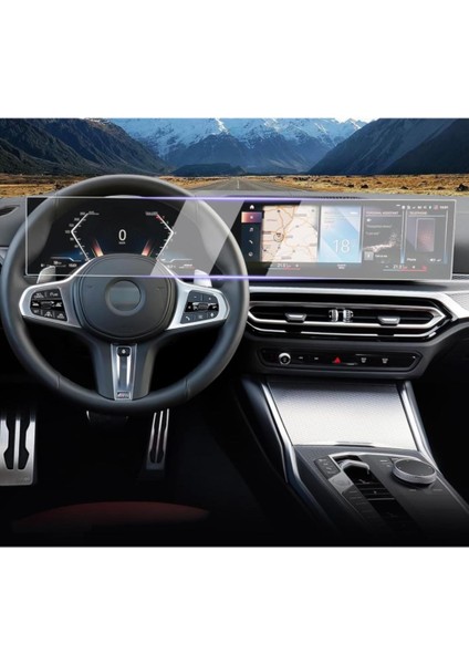 Bmw I4 M50 Ekran Koruyucu Şeffaf Nano Tam Kaplama Tek Parça