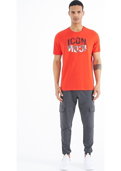 Tommy Life Beyaz Yazı Baskılı O Yaka Standart Kalıp Erkek T-Shirt - 88174 fiyatları