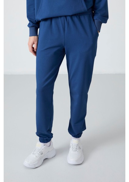 Tommy Life Parlament Kapüşonlu Kanguru Cep Oversize Lastik Paça Kadın Eşofman Takımı - 95288 fırsatları
