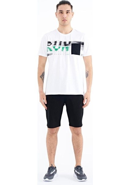 Tommy Life Beyaz Ön Cep Detaylı Baskılı Standart Kalıp Erkek T-Shirt - 88200 fiyatları