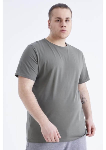Tommy Life Çağla Basic Kısa Kol O Yaka Erkek Büyük Beden T-Shirt - 88072 indirimleri