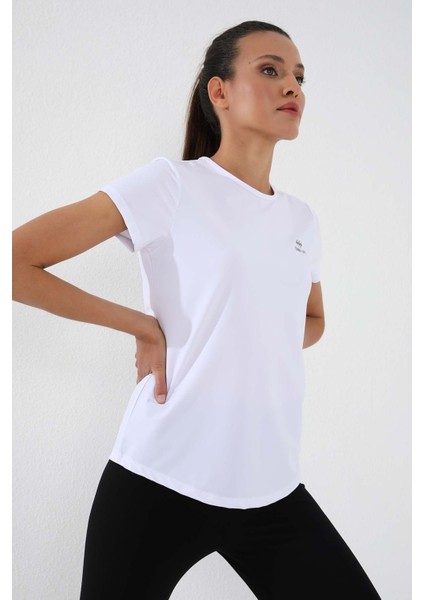 Tommy Life Beyaz Kadın Basic Kısa Kol Standart Kalıp O Yaka T-Shirt - 97144 modelleri