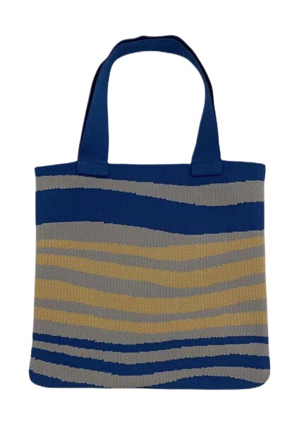 Modaya Uygun Tek Omuzlu Kadın Alışveriş Çantası, Basit ve Çok Yönlü Retro Örgü Çanta, Örgü El Omuz Çantası (Yurt Dışından)