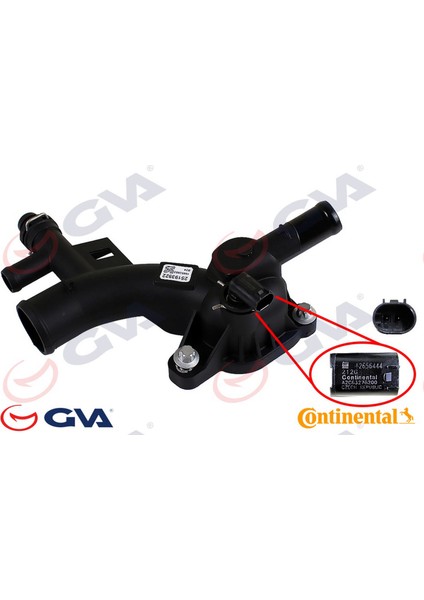 Termostat Gövdesi Müşürlü Astra J-Insignia-Corsa D/E-Cruze 1.4 A14Net-Nel/H 12