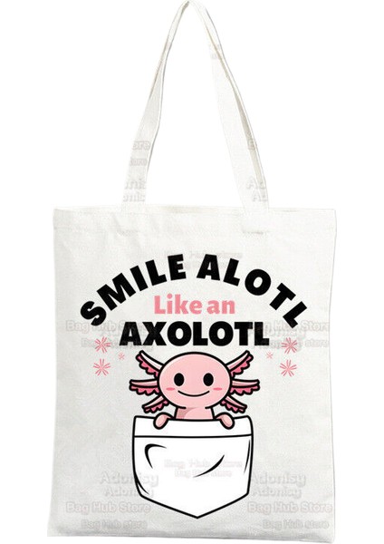 1 Baskılı Kanvas Çanta Omuz Çantası Öğrenci Moda Çanta Alışveriş Çantası Tote Çanta (Yurt Dışından)