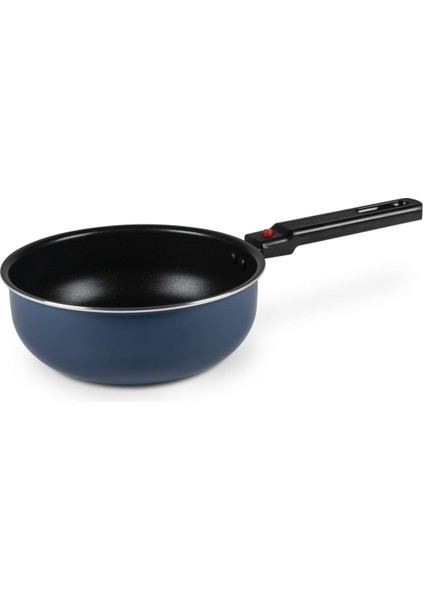 18CM x 7cm Mavi Çıkabilir Saplı Kamp Tenceresi fiyatları