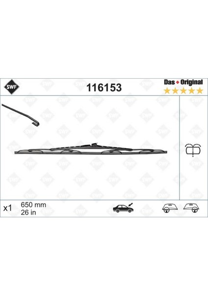 Silgi Swf Seri (X1) (Mercedes Vito (Yt) (650) 12