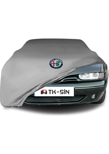 Ultra Shop Alfa Romeo 146 Araba Brandası Gri Kumaş Penye Toz Geçirmez Garaj Brandası Oto Branda