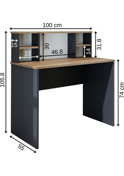 Paris Çalışma Masası , Çocuk Çalışma Masası, Ofis Masası, Bilgisayar Masası 100 cm fiyatları