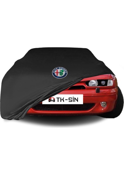 Ultra Shop Alfa Romeo 146 Araba Brandası Siyah Kumaş Penye Toz Geçirmez Garaj Brandası Oto Branda