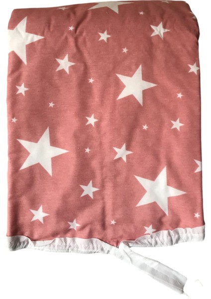 Ipli Ayarlanabilir Isıya Dayanıklı Keçeli Ütü Masası Kılıfı Örtüsü Bezi 55X135 cm Pink Star