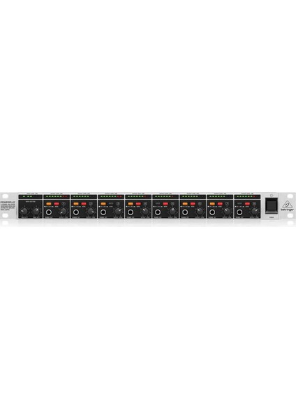 Behrınger Powerplay HA8000 V2 8-Kanal Yüksek Çıkışlı Kulaklık Mix ve Dağıtım Amfisi