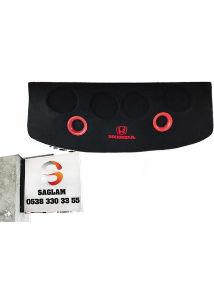 Honda Vtec Pandizot 4 Oval Kabartmalı Fiberli
