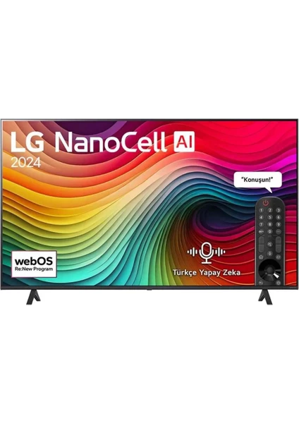 55NANO81T 55'' 139 Ekran Uydu Alıcılı 4K Ultra HD webOS LED TV