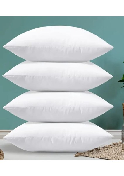 4 Adet Boncuk Silikon Yastık (900 Gram ) Antialerjik (50 x 70 cm )
