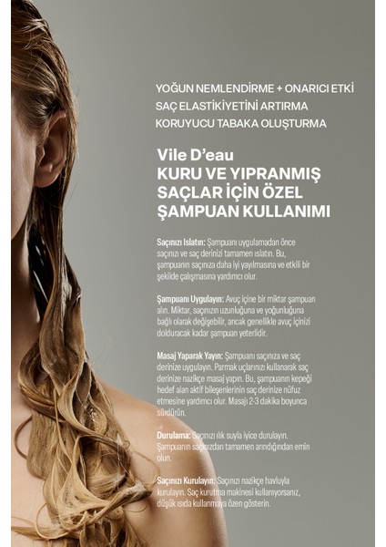 Kuru ve Yıpranmış Saçlara Özel Ultra Yumuşak Şampuan 400 ml