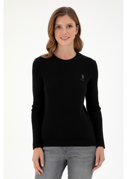 Kadın Siyah Kazak /Triko 50288979-VR046 modelleri