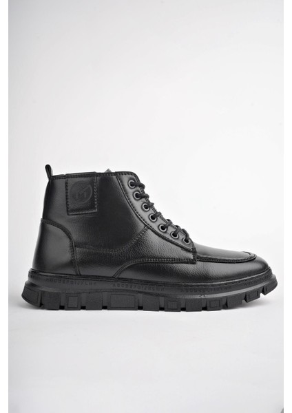 Gilberto Fermuarlı Bağcıklı Kürklü Hafif Taban Erkek Bot