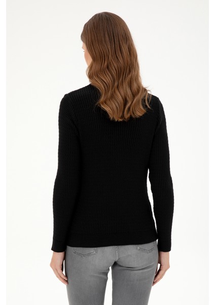 Kadın Siyah Kazak /Triko 50288979-VR046 indirimleri