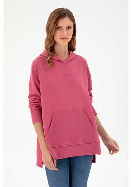 Kadın Koyu Pembe Sweatshirt 50296944-VR167