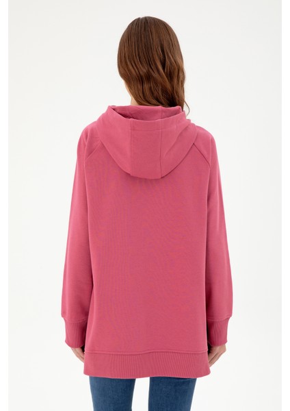 Kadın Koyu Pembe Sweatshirt 50296944-VR167 indirimleri
