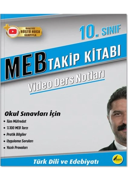 10. Sınıf Türk Dili ve Edebiyatı Meb Takip Kitabı - Rüştü Hoca