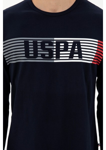 U.S. Polo Assn. Erkek Lacivert Pijama Takım 50301720-VR033