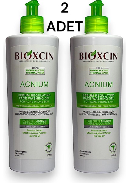 Acnium Jel 500 ml x 2 adet