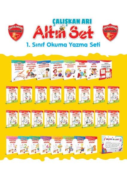 1. Sınıf Okuma Yazma Seti