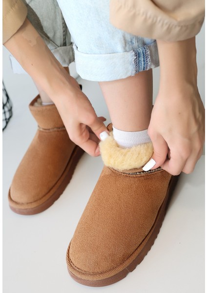 Elsa Taba Süet Bot modelleri