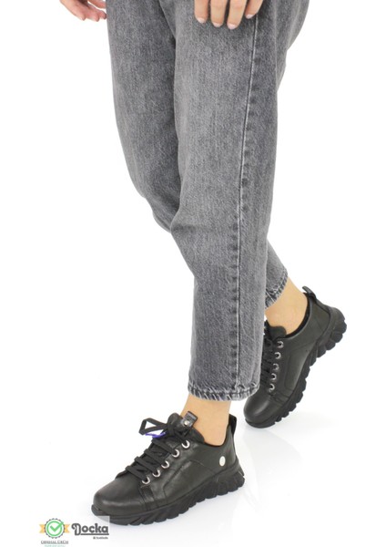 Kadın Hakiki Deri Günlük Bağcıklı Ortopedik Spor Tarz Mevsimlik Ayakkabı M25/KA3585 modelleri