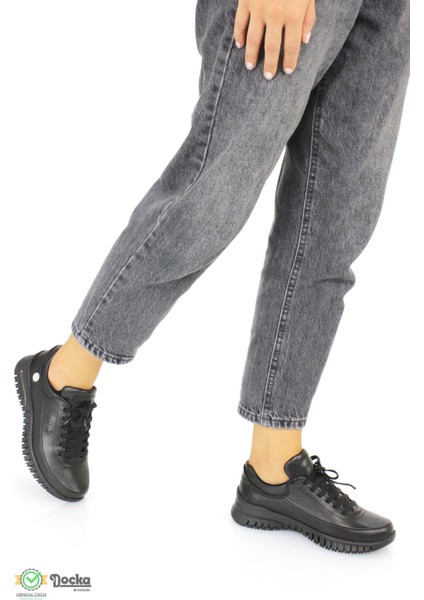 Kadın Hakiki Deri Günlük Spor Tarz Mevsimlik Ortopedik Ayakkabı M25/KA3095