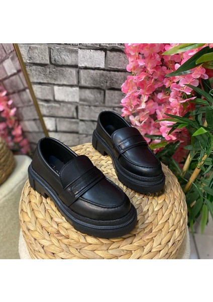 Kalın Taban Kadın Loafer L-0168