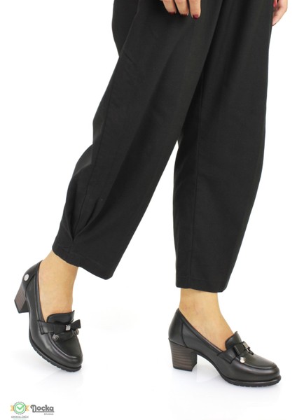 Kadın Kalın Topuklu Klasik Ayakkabı M25/KA3130 indirimleri