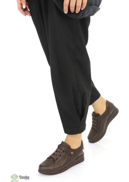 Kadın Günlük Cırtlı Kışlık Ayakkabı M25/KA3644