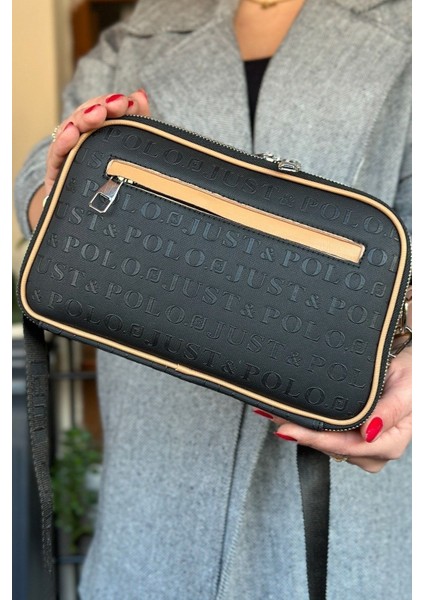 Kadın Kahvetaba 5 Bölmeli Ayarlanabilir Uzun Askılı Omuz Çantası Postacı Çantası modelleri