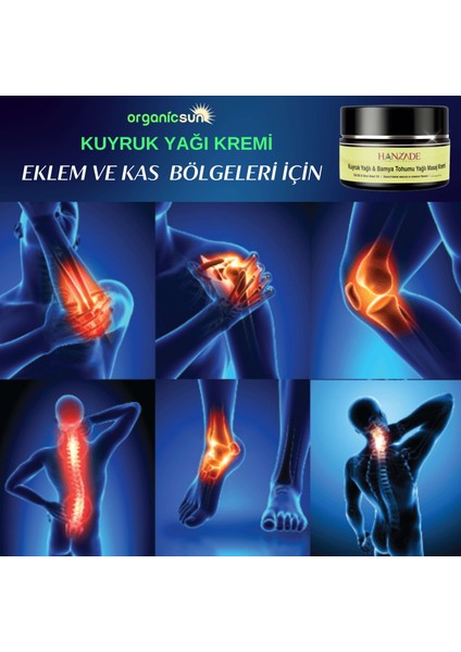Kuyruk Yağlı & Bamya Tohumu Yağı Masaj Kremi 100 Ml X 3 Adet