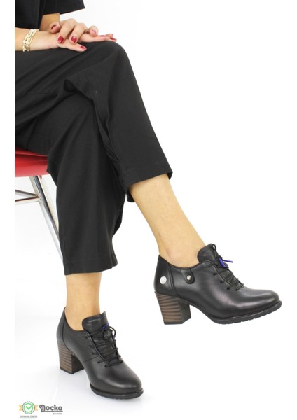 Kadın Kışlık Klasik Kalın Topuklu Ayakkabı M25/KA3615 modelleri