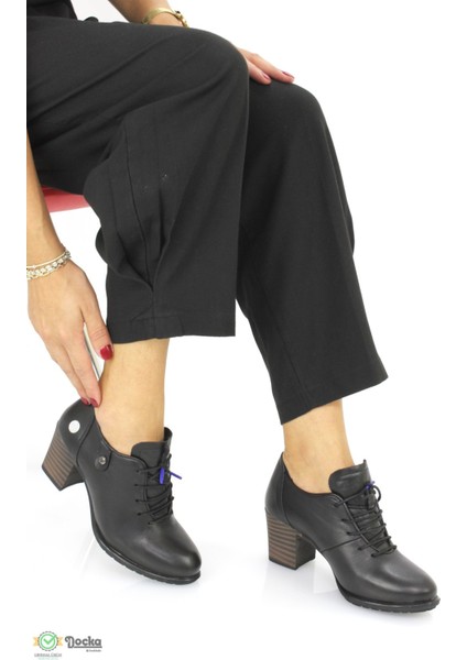 Kadın Kışlık Klasik Kalın Topuklu Ayakkabı M25/KA3615 indirimleri