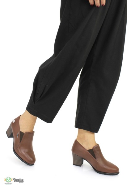 Kadın Kışlık Kalın Topuklu Klasik Ayakkabı M25/KA3125