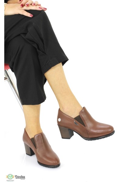 Kadın Kışlık Kalın Topuklu Klasik Ayakkabı M25/KA3125 indirimleri