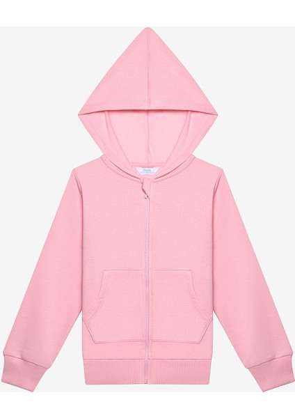 Kız Çocuk Pinky Pembe Hoodie