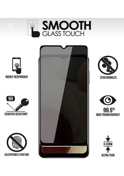 Samsung A05 Uyumlu Hayalet Cam Tam Kaplayan Antistatik Özellikli