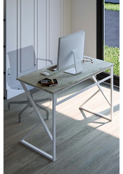 Elena Çalışma Masası Ofis Masası Oyuncu Masası Yemek Masası Okul Masası Genç Odası 60X120 cm modelleri