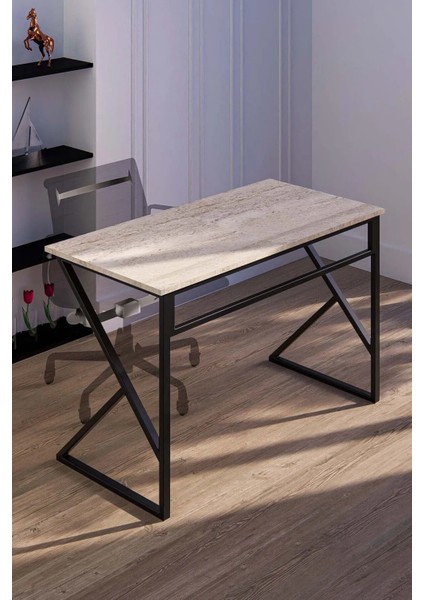 Elena Çalışma Masası Ofis Masası Oyuncu Masası Yemek Masası Okul Masası Genç Odası 60X120 cm indirimleri
