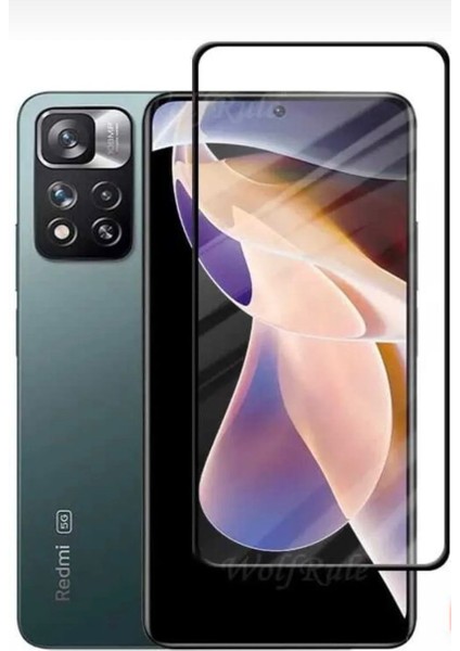 Redmi 12 Uyumlu Tam Kaplayan Cam Antistatik Özellikli