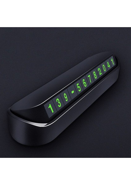 Ally Temporary Araç Geçici Park Için Telefon Numaratörü-Siyah