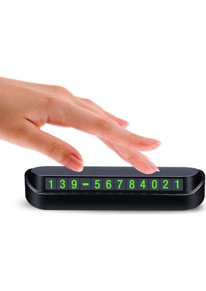 Ally Temporary Araç Geçici Park Için Telefon Numaratörü-Siyah fırsatları