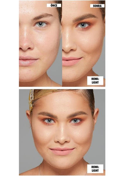 NYX Professional Makeup 3'lü Kremsi Kontür Paleti Light Ton – Tüm Cilt Tipleri İçin Doğal Bitiriş, SPF İçermez modelleri