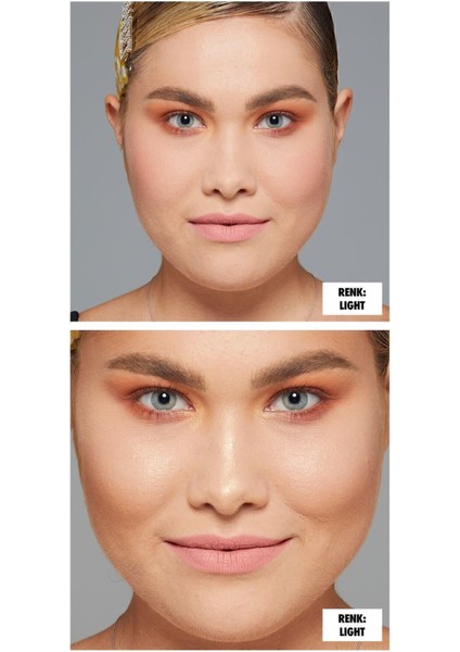 NYX Professional Makeup 3'lü Kremsi Kontür Paleti Light Ton – Tüm Cilt Tipleri İçin Doğal Bitiriş, SPF İçermez fırsatları